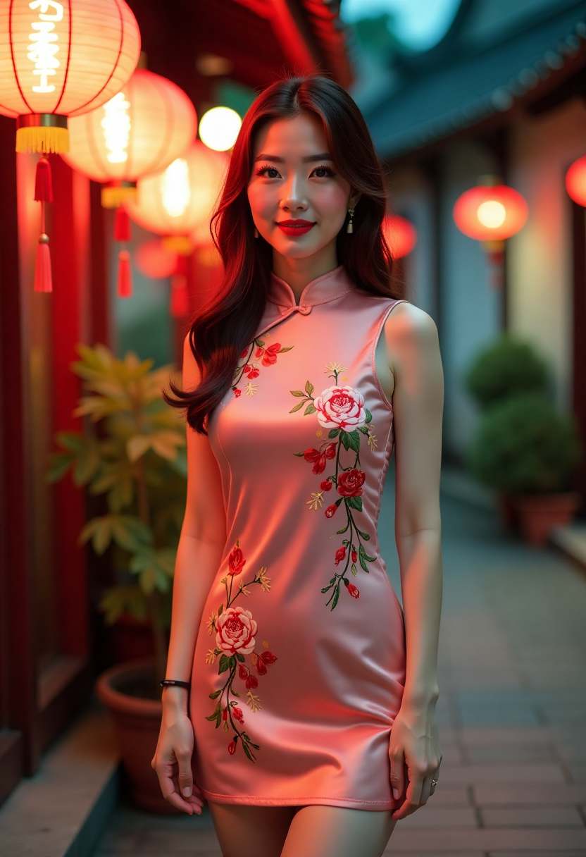 长街灯火海报
